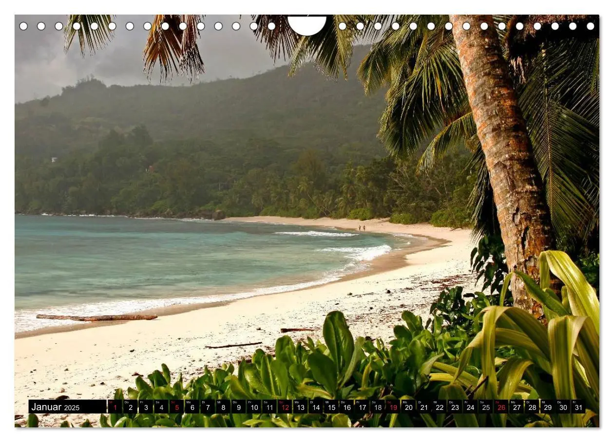 Bild: 9783435786015 | Seychellen (Wandkalender 2025 DIN A4 quer), CALVENDO Monatskalender