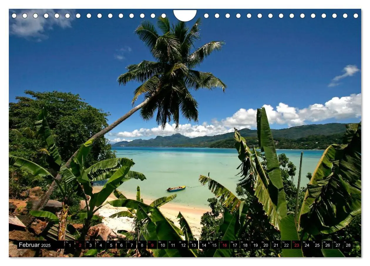 Bild: 9783435786015 | Seychellen (Wandkalender 2025 DIN A4 quer), CALVENDO Monatskalender
