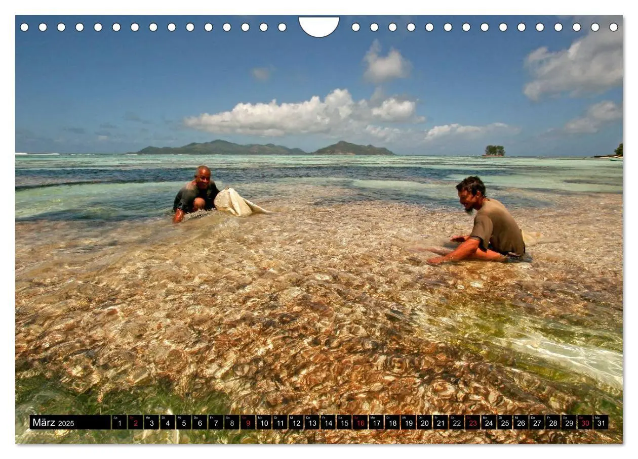 Bild: 9783435786015 | Seychellen (Wandkalender 2025 DIN A4 quer), CALVENDO Monatskalender