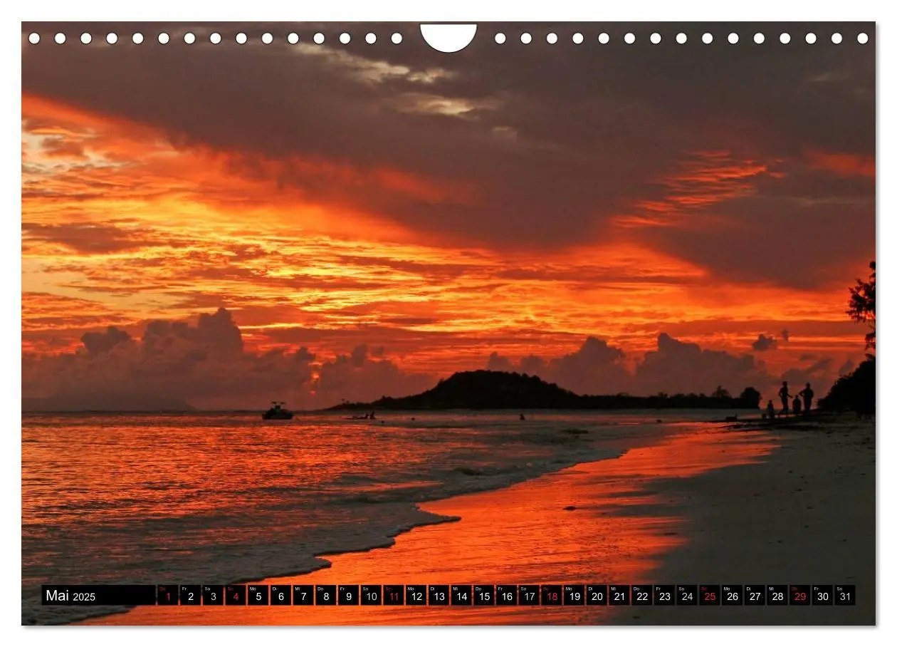 Bild: 9783435786015 | Seychellen (Wandkalender 2025 DIN A4 quer), CALVENDO Monatskalender
