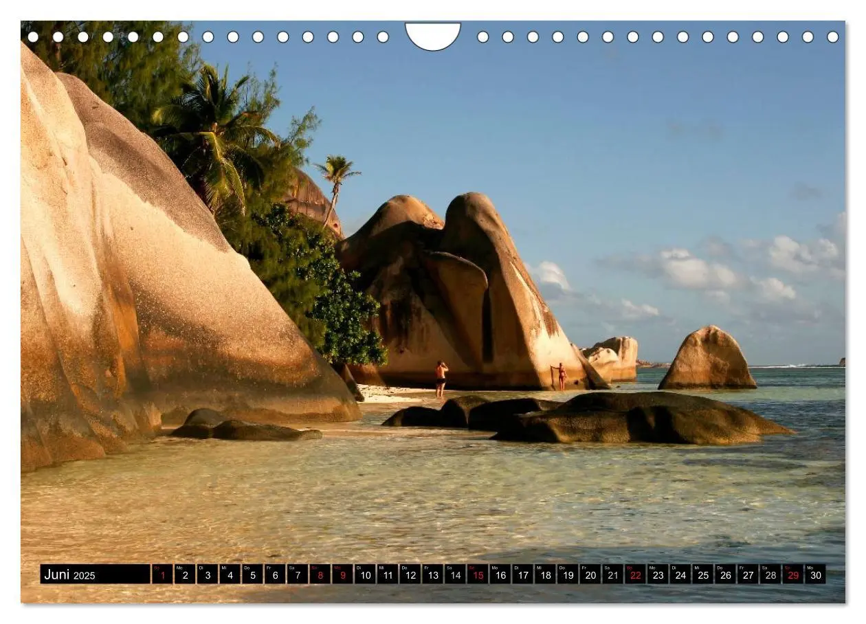 Bild: 9783435786015 | Seychellen (Wandkalender 2025 DIN A4 quer), CALVENDO Monatskalender