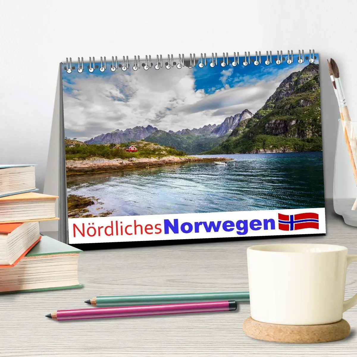 Bild: 9783516106015 | Nördliches Norwegen (Tischkalender 2026 DIN A5 quer), CALVENDO...