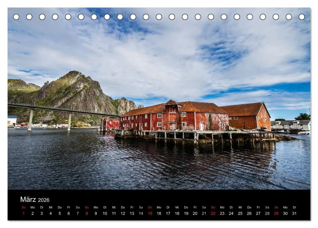 Bild: 9783516106015 | Nördliches Norwegen (Tischkalender 2026 DIN A5 quer), CALVENDO...