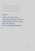Cover: 9783796526015 | RGS: Karl Leonhard ReinholdGesammelte Schriften. Kommentiert | Bondeli