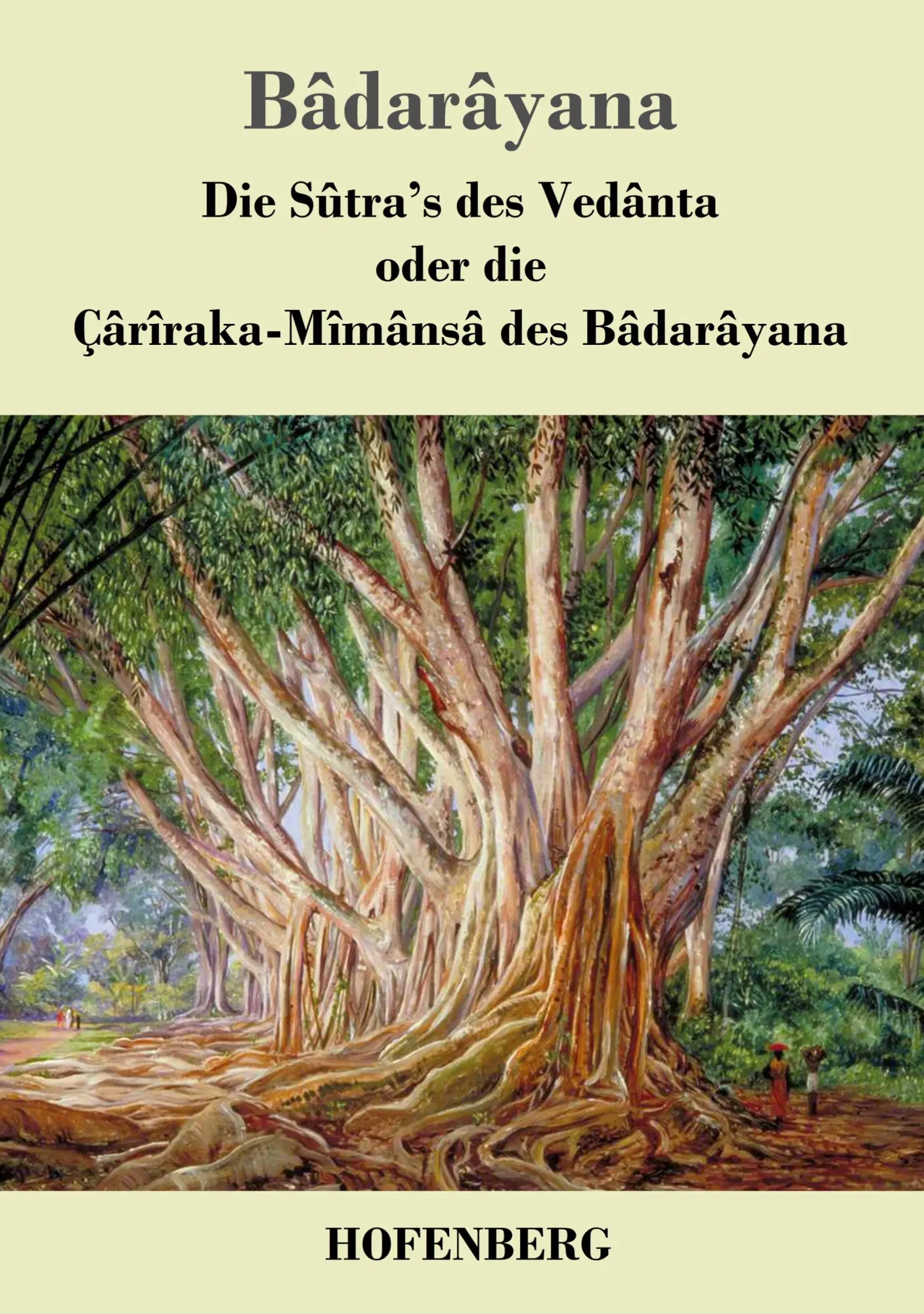 Cover: 9783843046015 | Die Sûtra's des Vedânta oder die Çârîraka-Mîmânsâ des Bâdarâyana