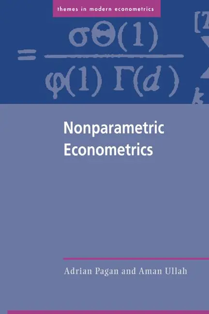 Cover: 9780521586115 | Nonparametric Econometrics | Adrian Pagan (u. a.) | Taschenbuch | 2006
