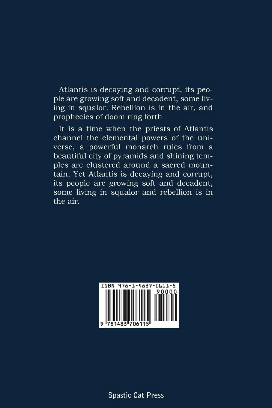 Rückseite: 9781483706115 | The Lost Continent | C. J. Cutliffe Hyne | Taschenbuch | Englisch