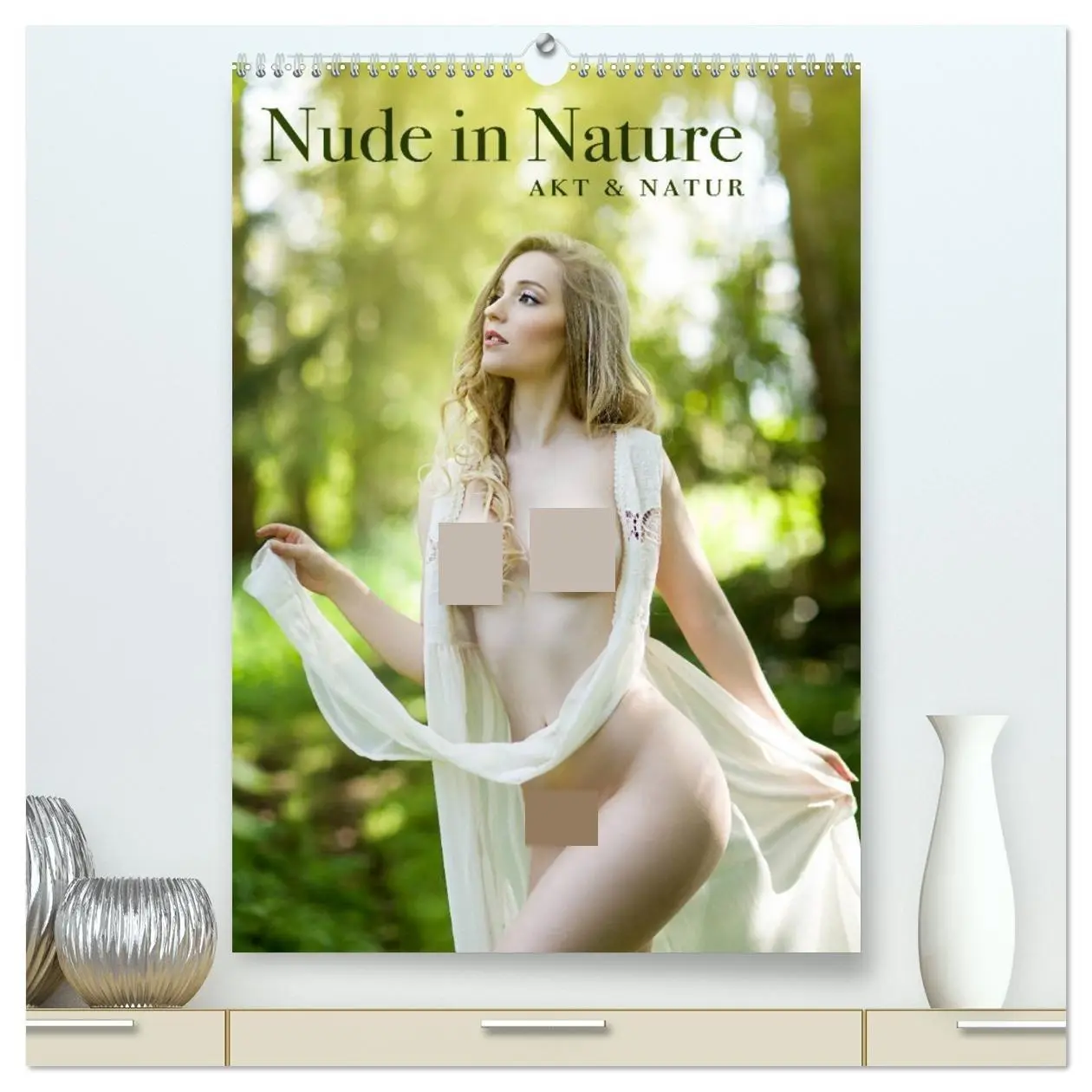 Cover: 9783516406115 | Nude in Nature - Akt und Natur (hochwertiger Premium Wandkalender...