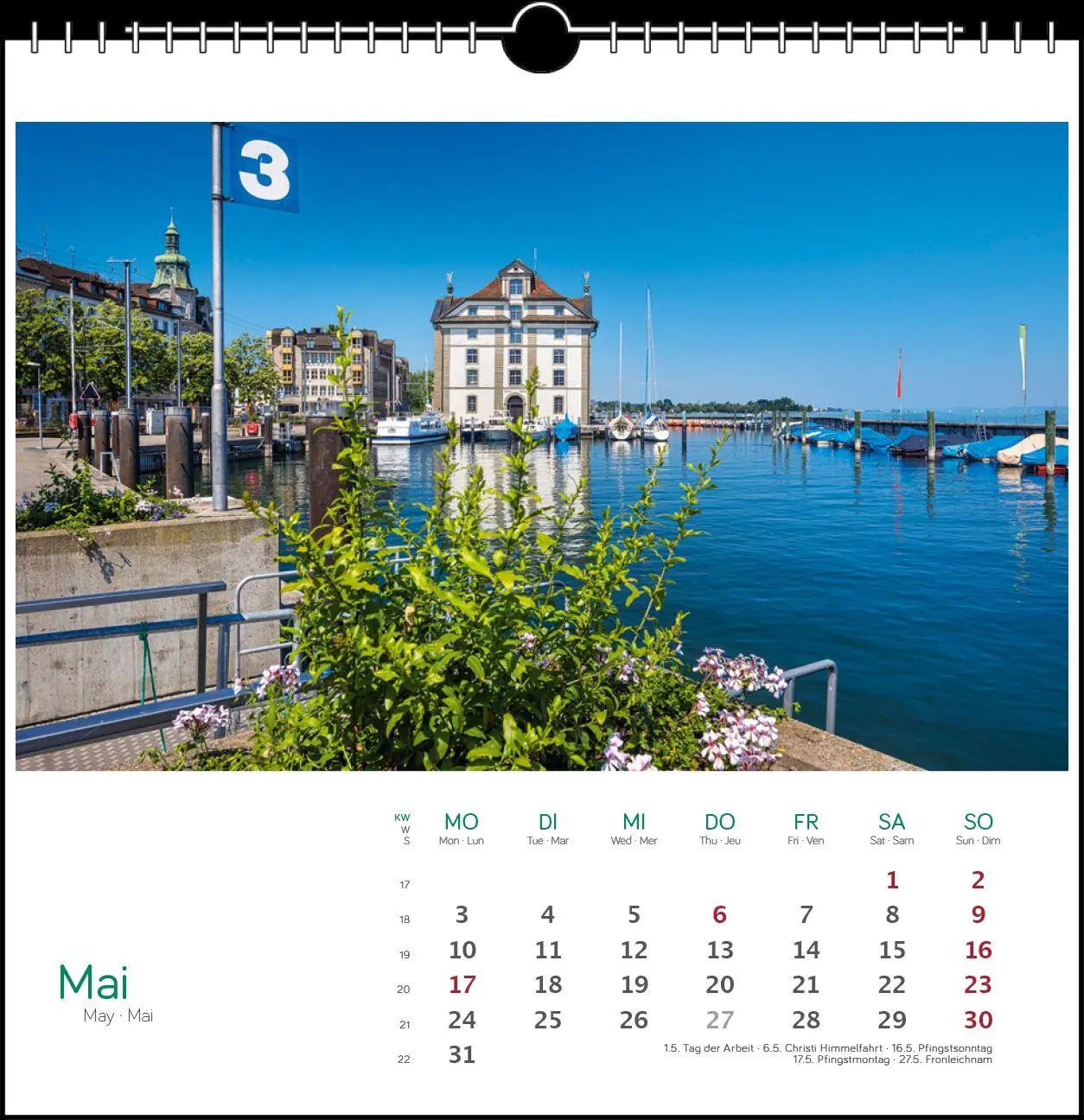 Bild: 9783861926115 | Östlicher Bodensee 2027 | Postkarten-Tischkalender | Fotografen | 2027