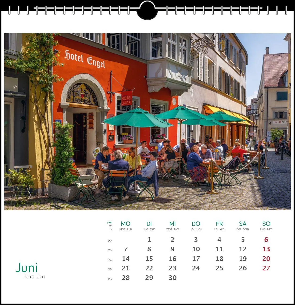 Bild: 9783861926115 | Östlicher Bodensee 2027 | Postkarten-Tischkalender | Fotografen | 2027