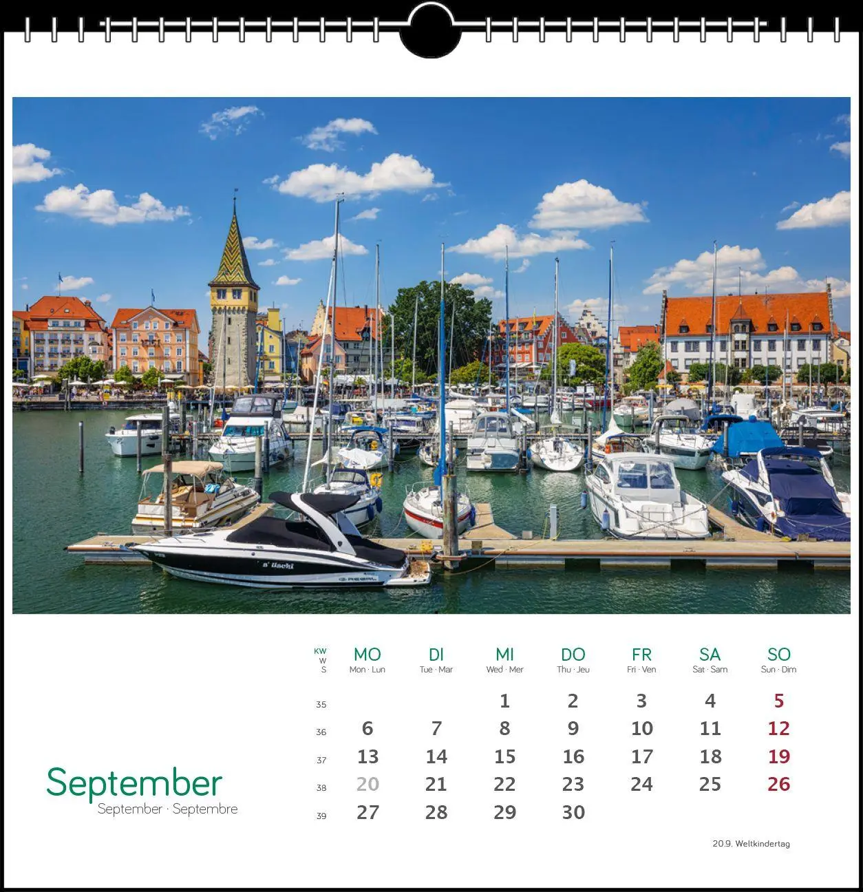 Bild: 9783861926115 | Östlicher Bodensee 2027 | Postkarten-Tischkalender | Fotografen | 2027