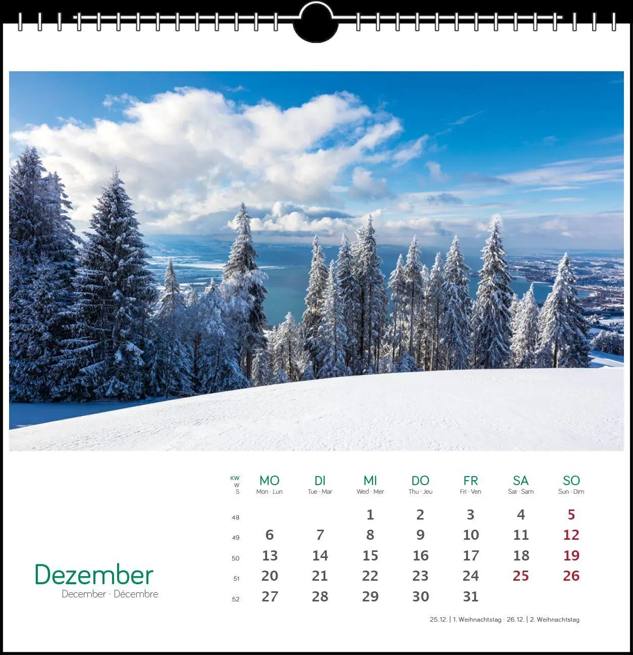 Bild: 9783861926115 | Östlicher Bodensee 2027 | Postkarten-Tischkalender | Fotografen | 2027