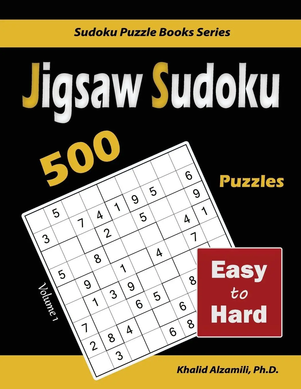 Cover: 9789922636115 | Jigsaw Sudoku | 500 Easy to Hard | Khalid Alzamili | Taschenbuch