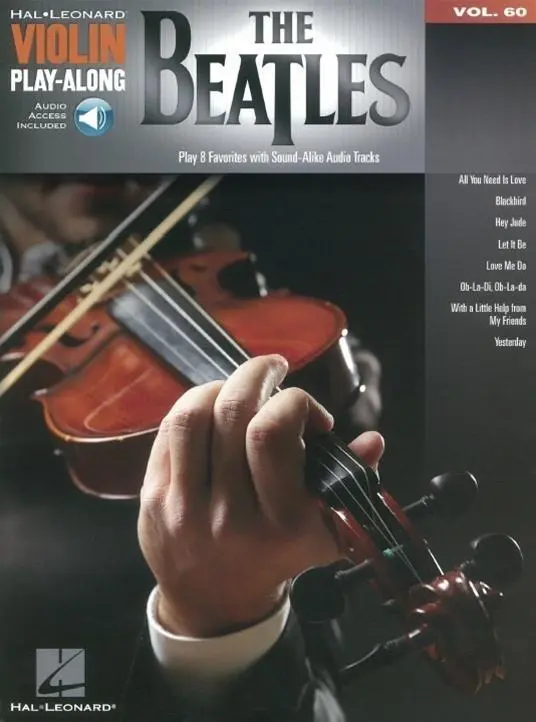 Cover: 9781495056215 | The Beatles Violin Play-Along Vol. 60 Book/Online Audio | Taschenbuch
