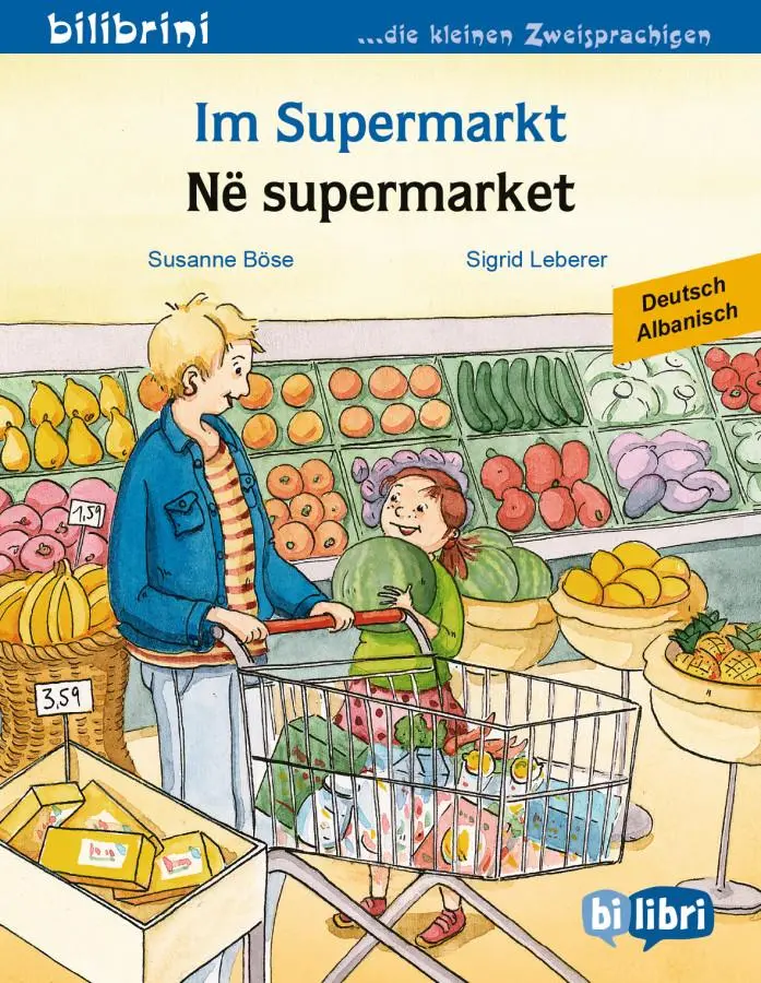 Cover: 9783196496215 | Im Supermarkt (Deutsch-Albanisch) | Zweisprachiges Kinderbuch | Böse