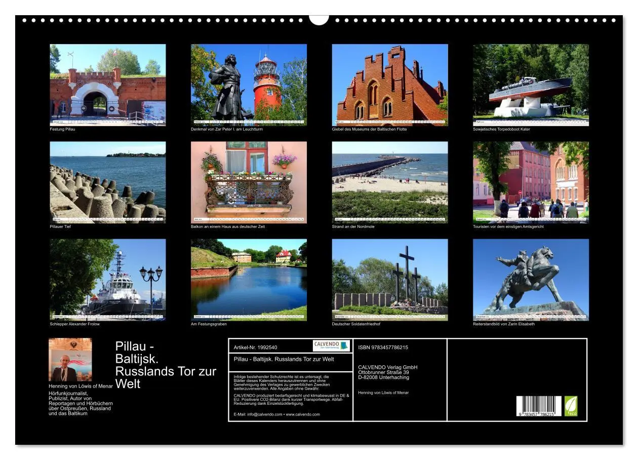 Bild: 9783457786215 | Pillau - Baltijsk. Russlands Tor zur Welt (Wandkalender 2026 DIN A2...