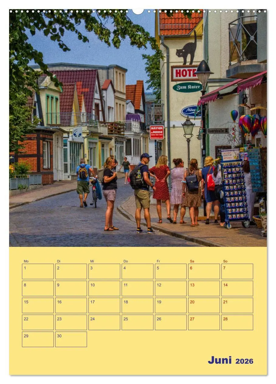 Bild: 9783516326215 | Sehnsuchtsort Warnemünde (Wandkalender 2026 DIN A2 hoch), CALVENDO...