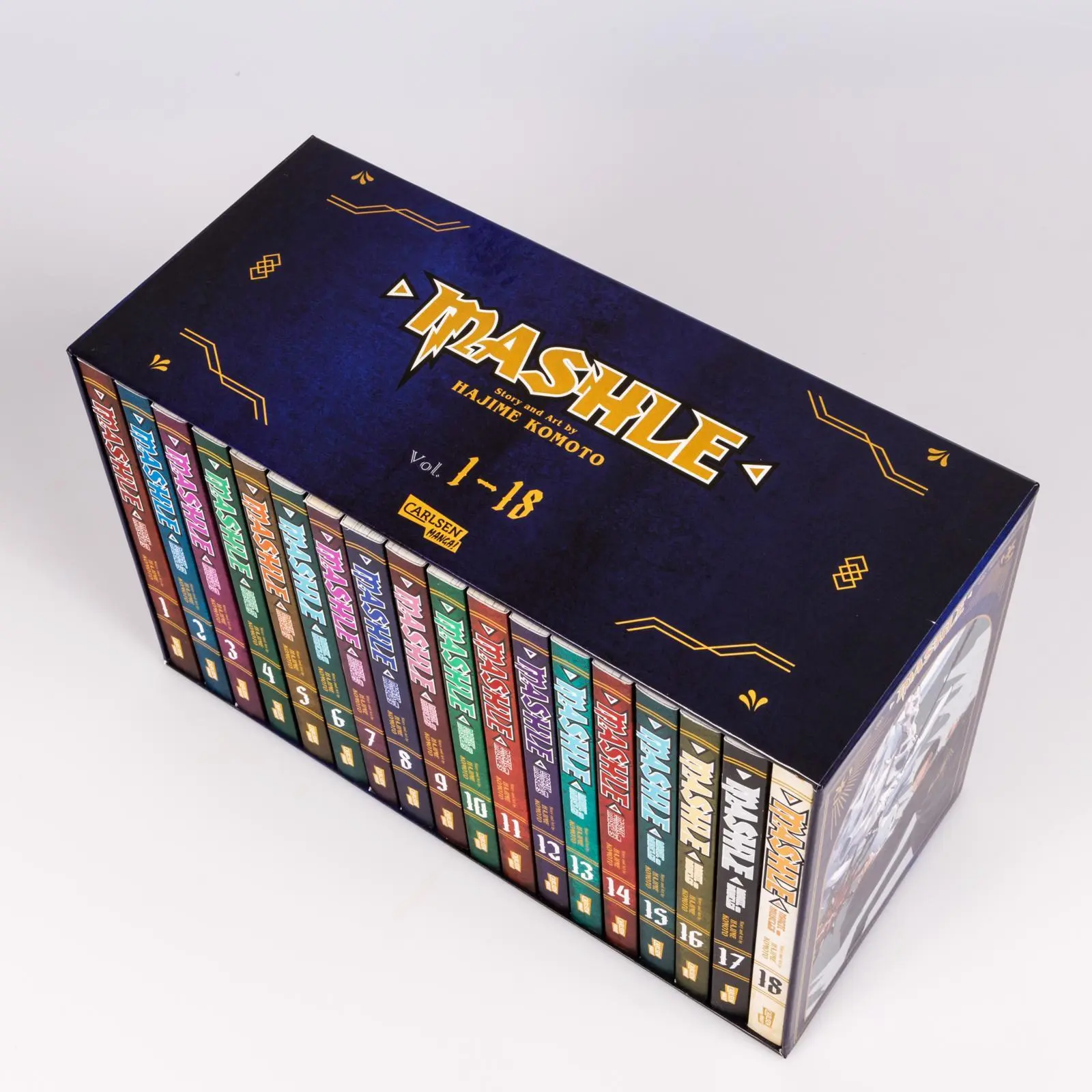 Bild: 9783551806215 | Mashle: Magic and Muscles Sammelschuber (inklusive Band 1-18) | Komoto