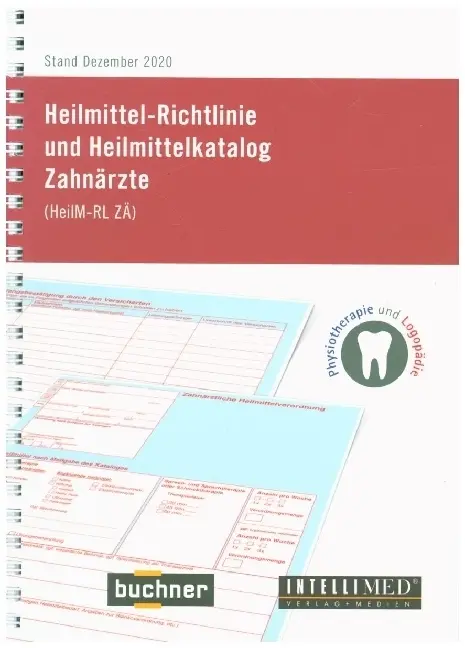 Cover: 9783935886215 | Heilmittelkatalog 2020 - Heilmittel der vertragszahnärztlichen...
