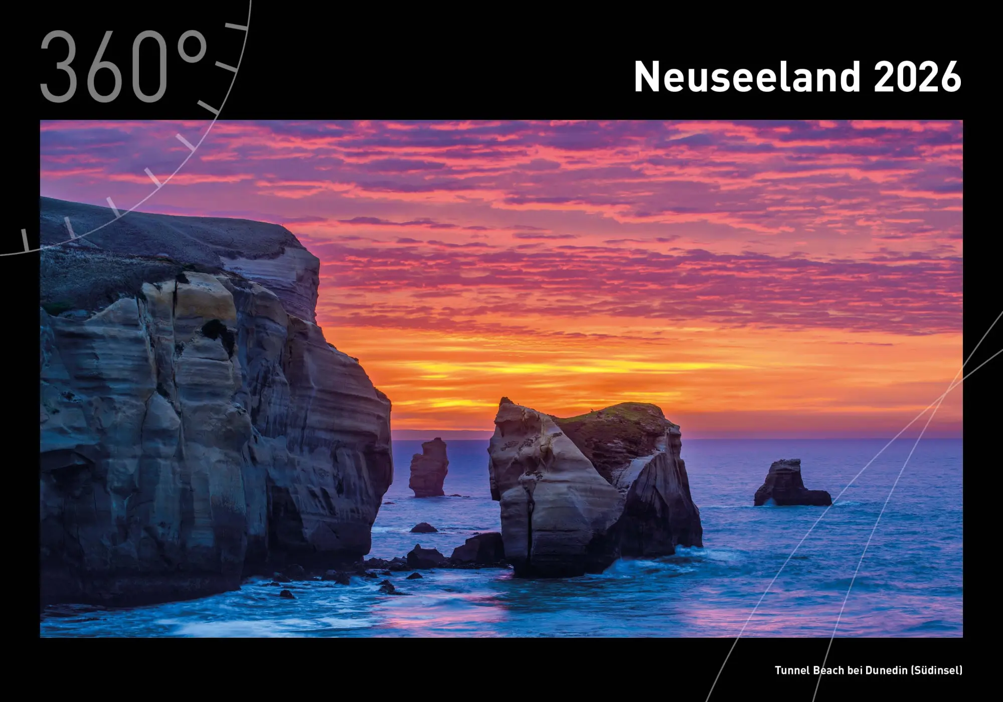 Cover: 9783968556215 | Neuseeland Premiumkalender 2026 | Christian Heeb | Kalender | 14 S.