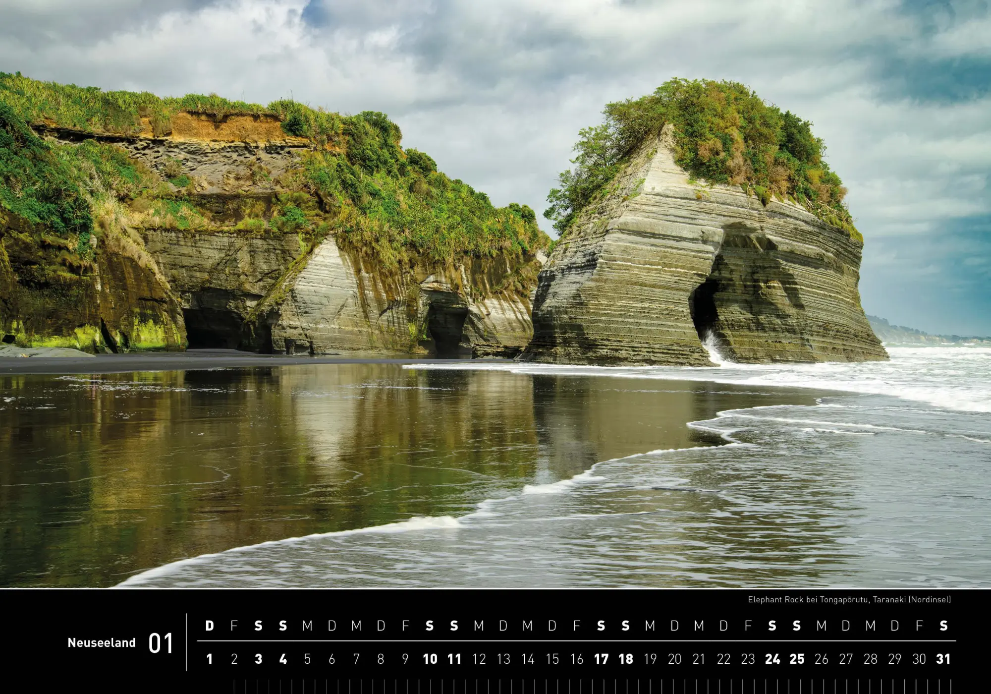 Bild: 9783968556215 | Neuseeland Premiumkalender 2026 | Christian Heeb | Kalender | 14 S.