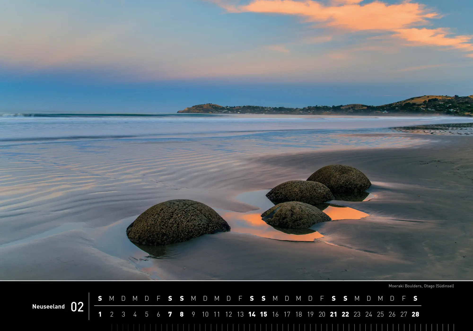 Bild: 9783968556215 | Neuseeland Premiumkalender 2026 | Christian Heeb | Kalender | 14 S.