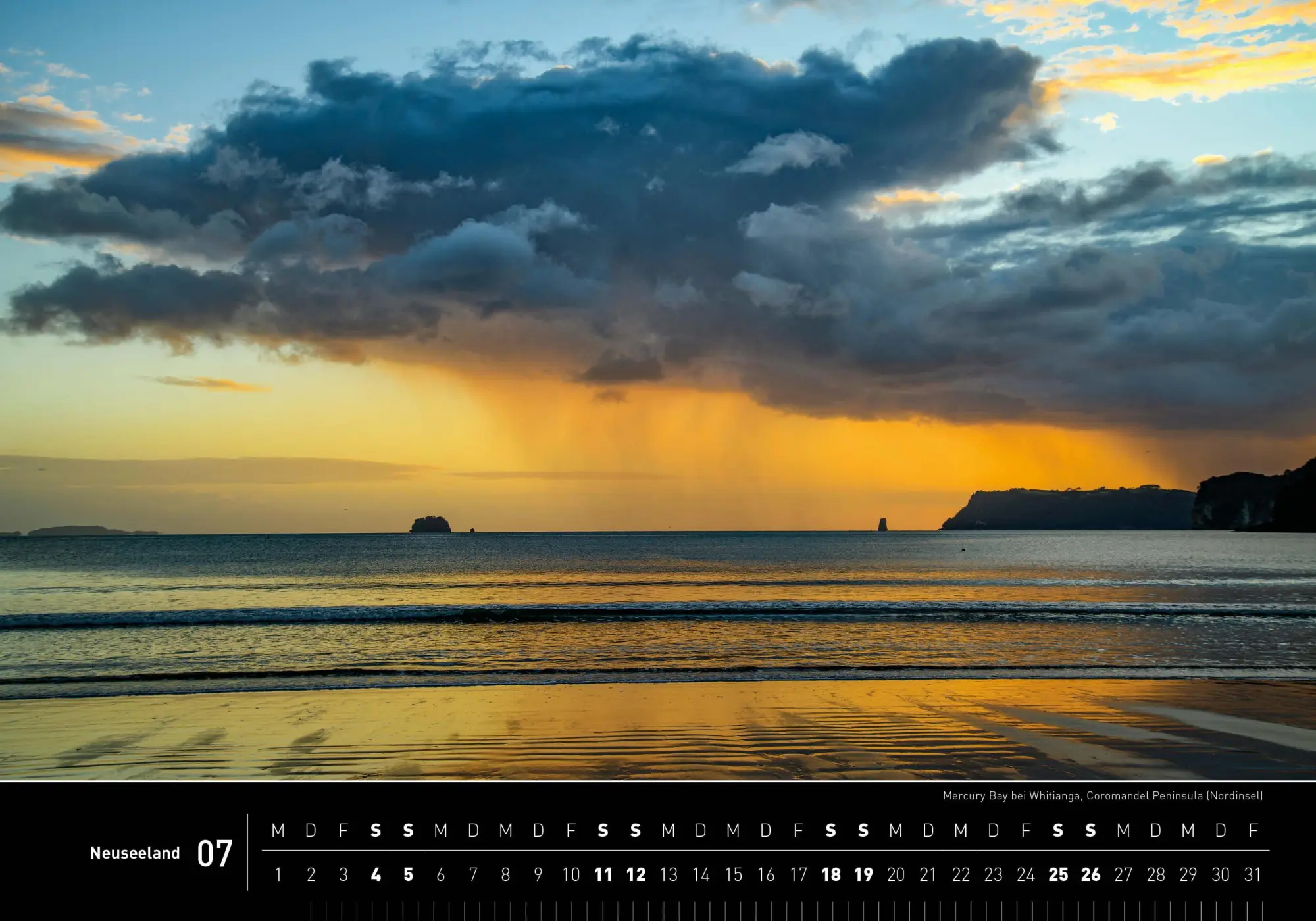Bild: 9783968556215 | Neuseeland Premiumkalender 2026 | Christian Heeb | Kalender | 14 S.