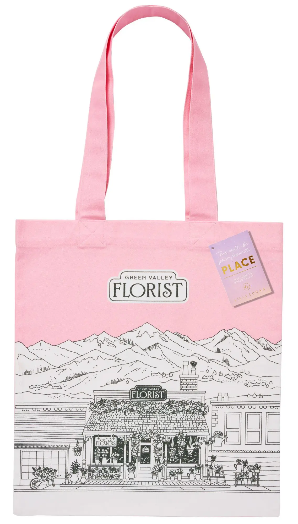 Bild: 4251693906315 | Main Street Tote Bag 'Green Valley Florist' | Lilly Lucas | Box | 1 S.