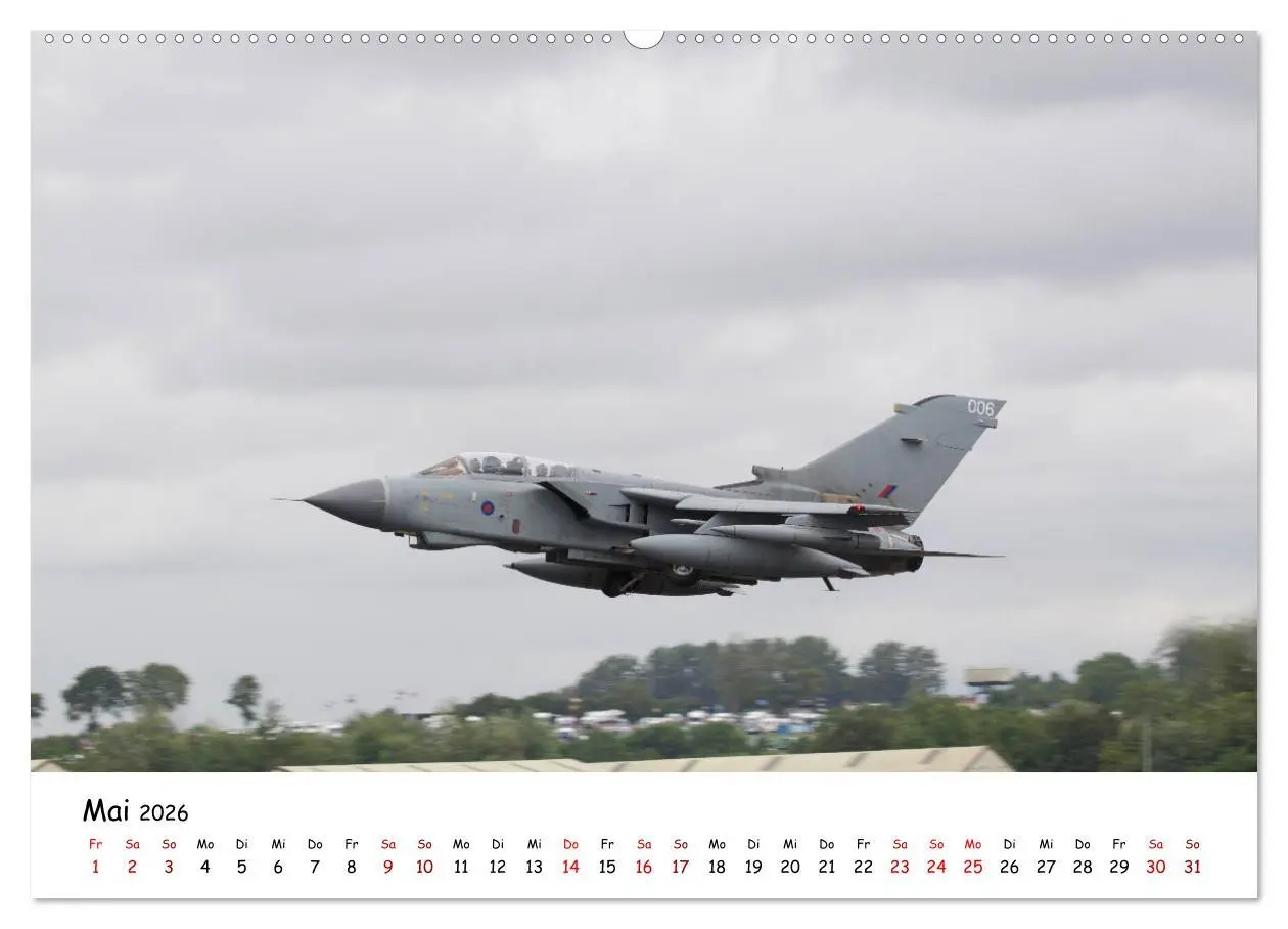 Bild: 9783457846315 | Militärjets Panavia Tornado (Wandkalender 2026 DIN A2 quer),...