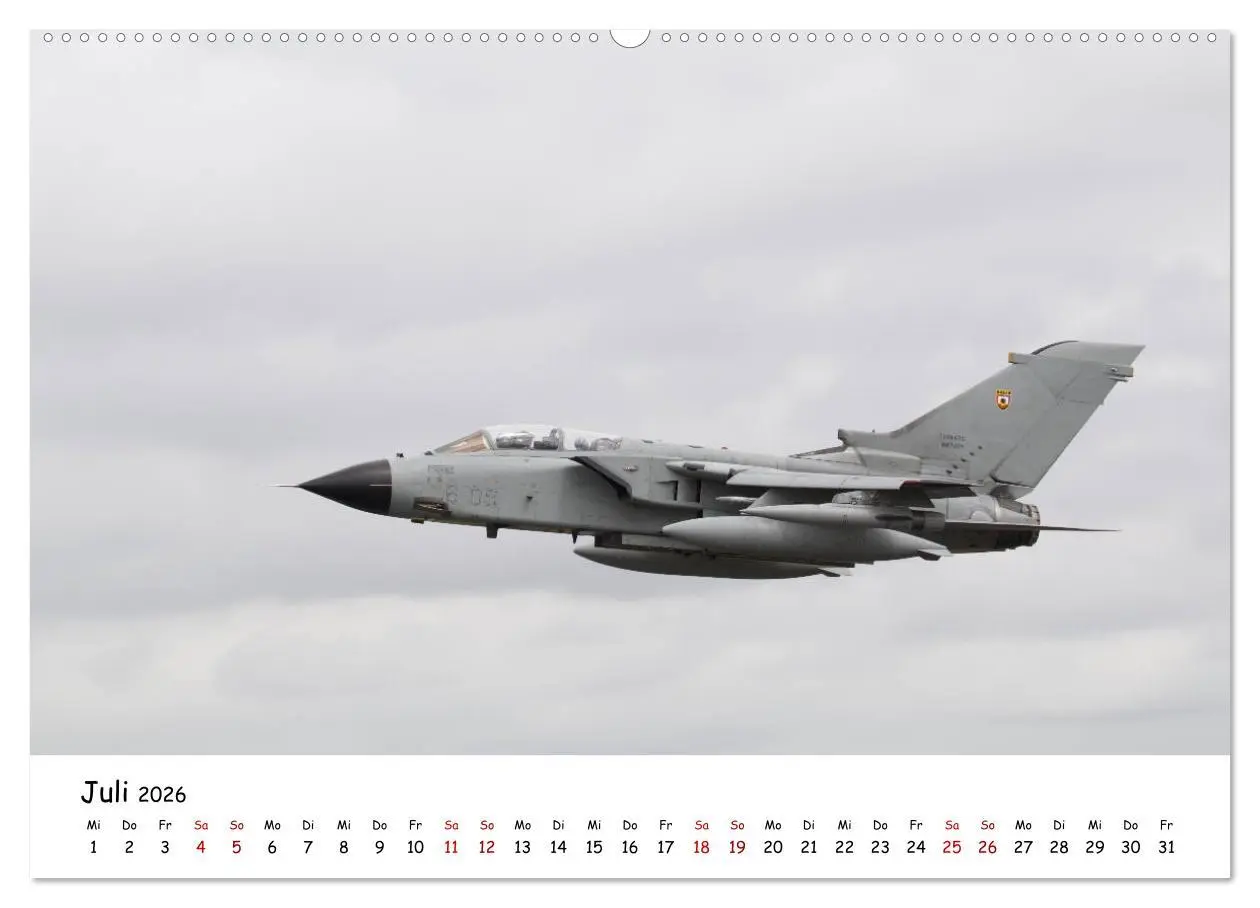 Bild: 9783457846315 | Militärjets Panavia Tornado (Wandkalender 2026 DIN A2 quer),...