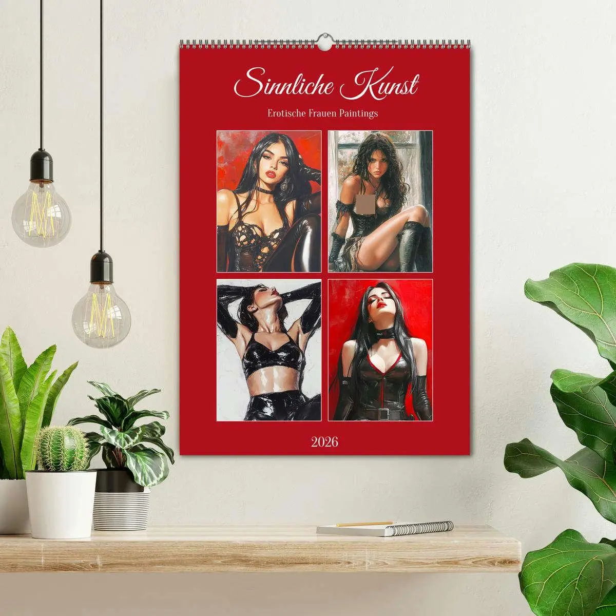 Bild: 9783516246315 | Sinnliche Kunst. Erotische Frauen Paintings (Wandkalender 2026 DIN...