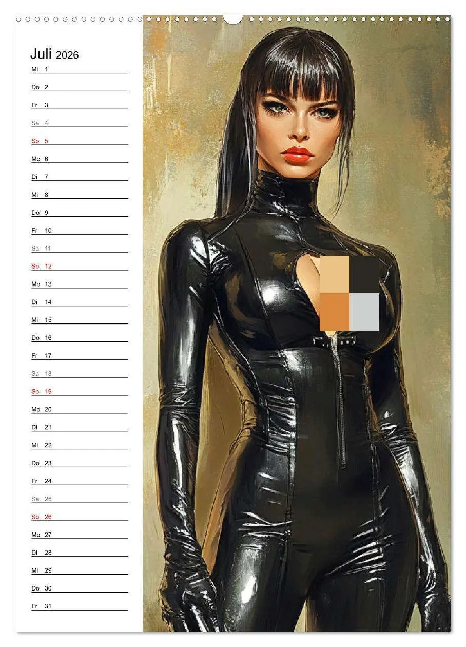 Bild: 9783516246315 | Sinnliche Kunst. Erotische Frauen Paintings (Wandkalender 2026 DIN...