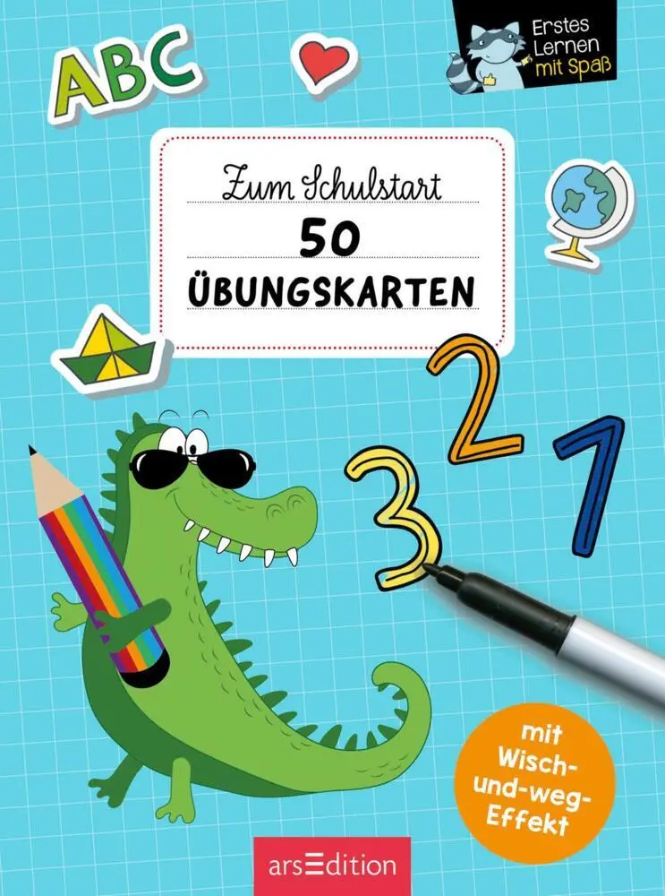 Bild: 9783845856315 | Erstes Lernen mit Spaß - Zum Schulstart: 50 Übungskarten | Schüttler