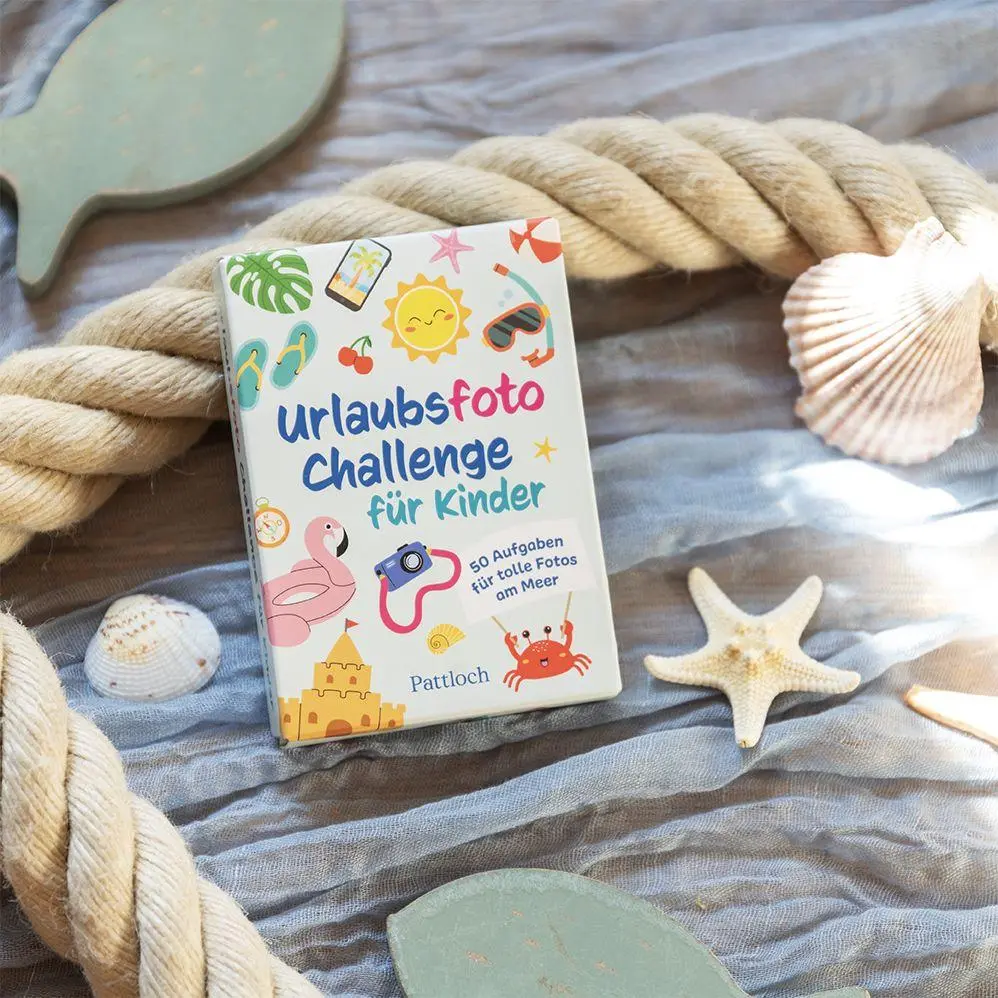 Bild: 4260308346415 | Urlaubsfoto-Challenge für Kinder | Klara Wiesel | Spiel | Schachtel