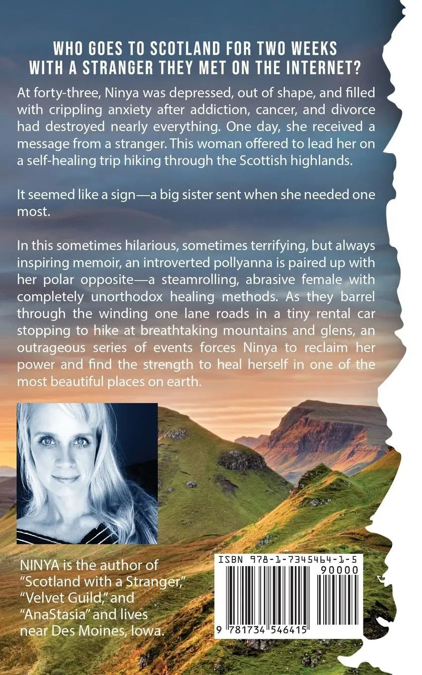 Rückseite: 9781734546415 | Scotland with a Stranger | A Memoir | Ninya | Taschenbuch | Englisch
