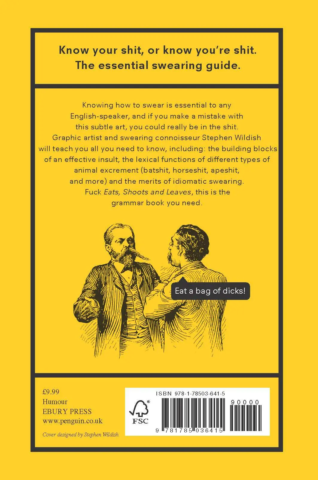 Rückseite: 9781785036415 | How to Swear | Stephen Wildish | Buch | Gebunden | Englisch | 2017