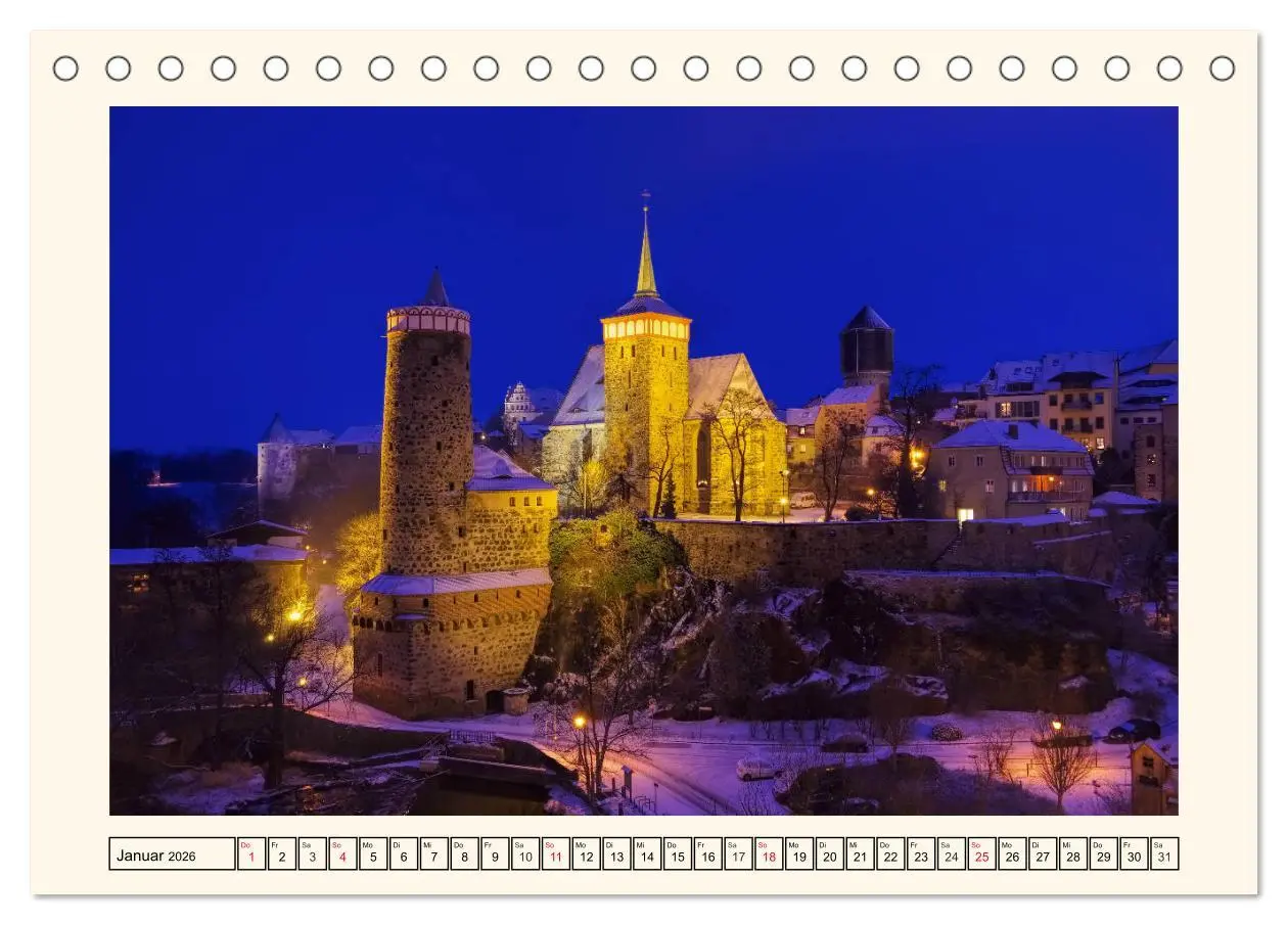 Bild: 9783457766415 | Bautzen - Rundgang durch die mittelalterliche Stadt (Tischkalender...
