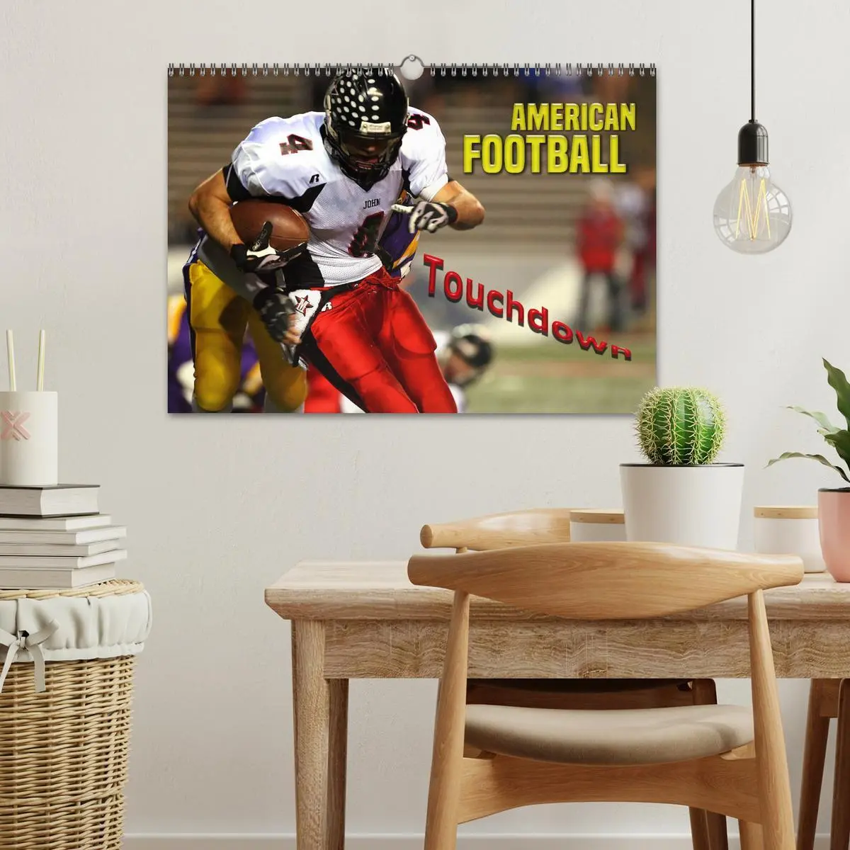 Bild: 9783457906415 | American Football - Touchdown (Wandkalender 2026 DIN A3 quer),...