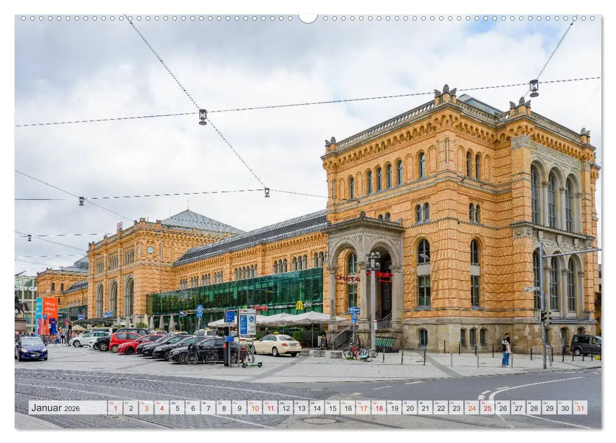 Bild: 9783516236415 | Hannover Stadtansichten (Wandkalender 2026 DIN A2 quer), CALVENDO...