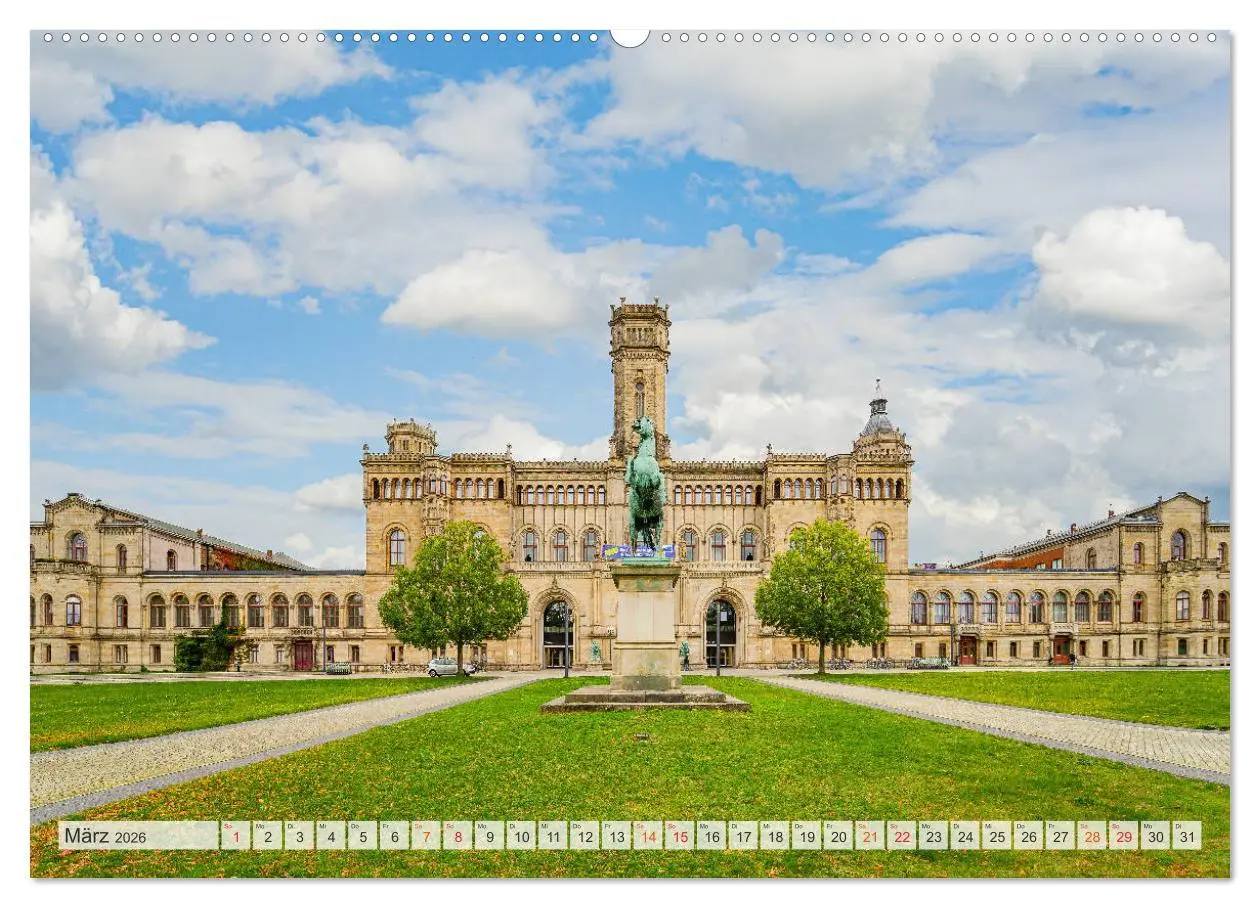 Bild: 9783516236415 | Hannover Stadtansichten (Wandkalender 2026 DIN A2 quer), CALVENDO...