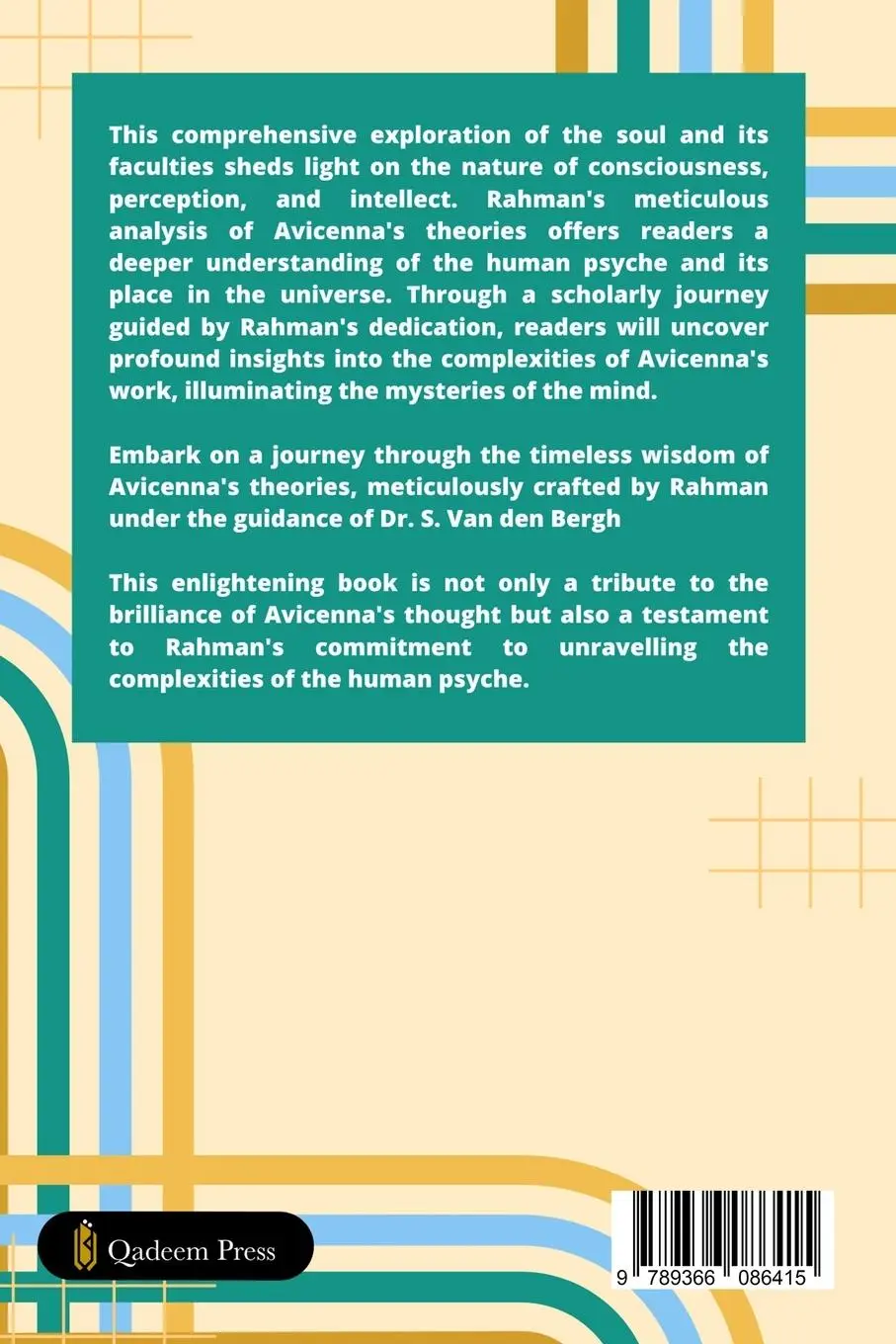 Rückseite: 9789366086415 | Avicenna's Psychology - An English Translation Of Kitab Al-Najat