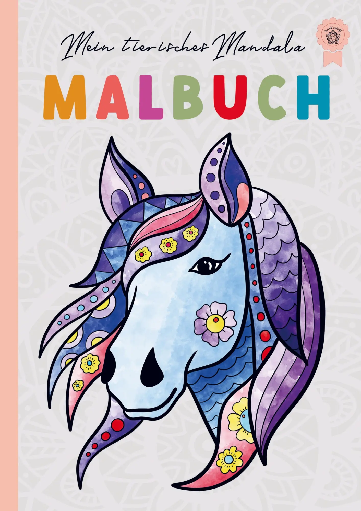 Cover: 9789403776415 | Mein tierisches Mandala Malbuch | Julie Petite | Taschenbuch | 72 S.