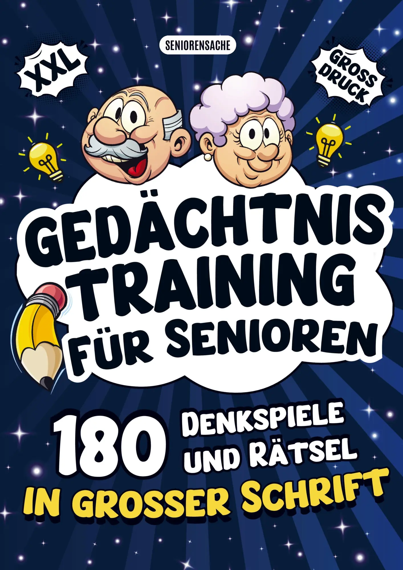 Cover: 9789403846415 | Gedächtnistraining für Senioren - Denkspiele und Rätsel in großer...