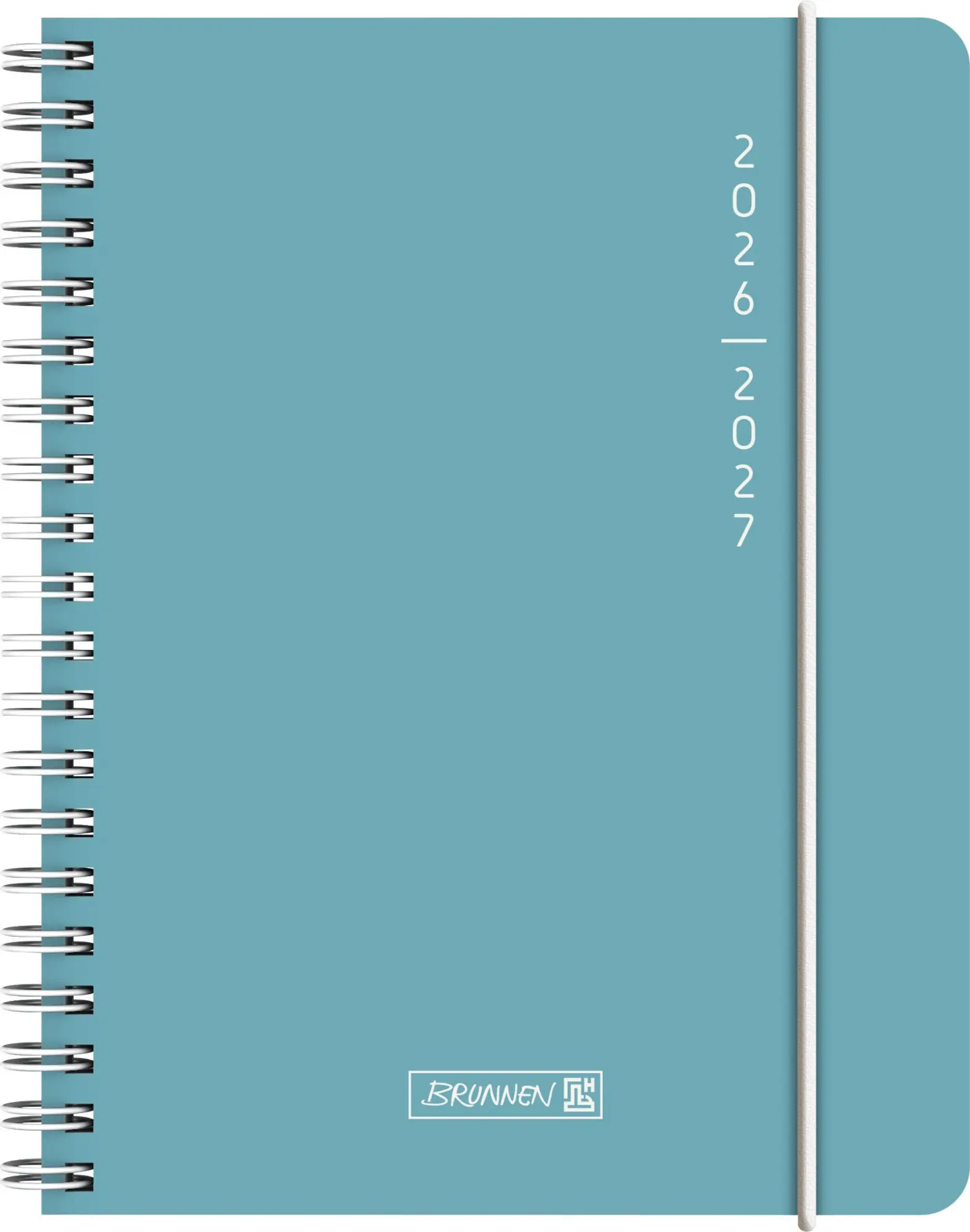 Cover: 4061947156515 | Schülerkalender 2026/2027 "Plain Blue" A6, Kunststoff | Buch | 208 S.