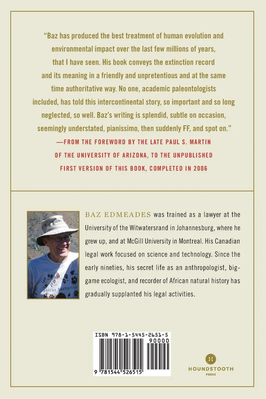 Rückseite: 9781544526515 | Megafauna | First Victims of the Human-Caused Extinction | Edmeades