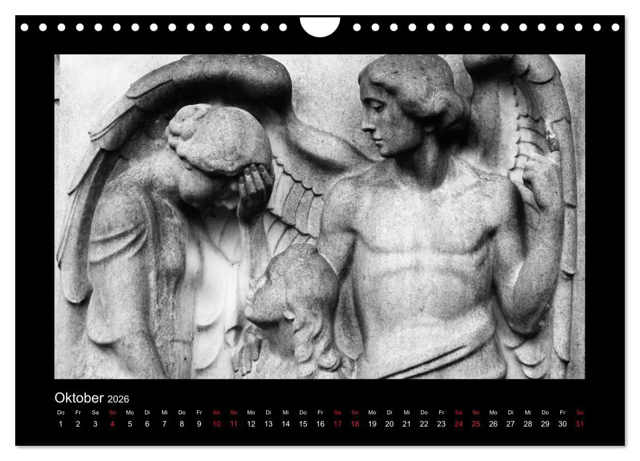 Bild: 9783516156515 | Die Engel von Melaten (Wandkalender 2026 DIN A4 quer), CALVENDO...