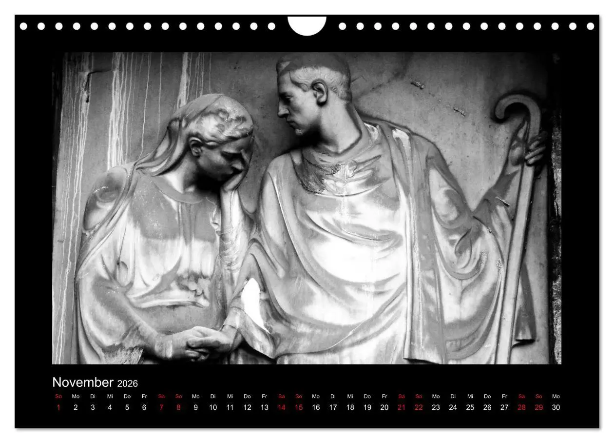 Bild: 9783516156515 | Die Engel von Melaten (Wandkalender 2026 DIN A4 quer), CALVENDO...