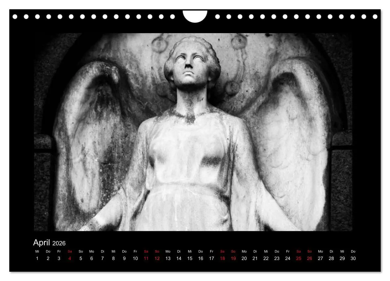 Bild: 9783516156515 | Die Engel von Melaten (Wandkalender 2026 DIN A4 quer), CALVENDO...