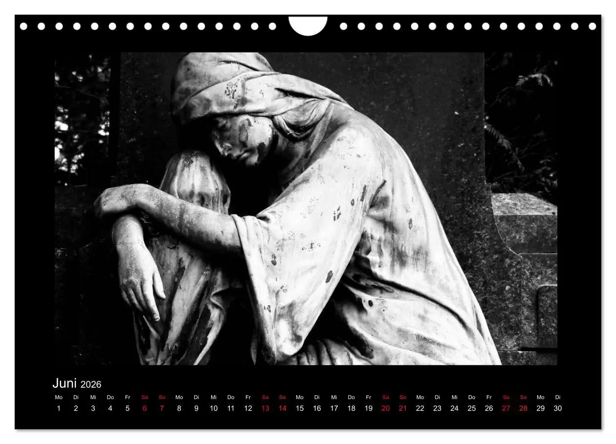Bild: 9783516156515 | Die Engel von Melaten (Wandkalender 2026 DIN A4 quer), CALVENDO...