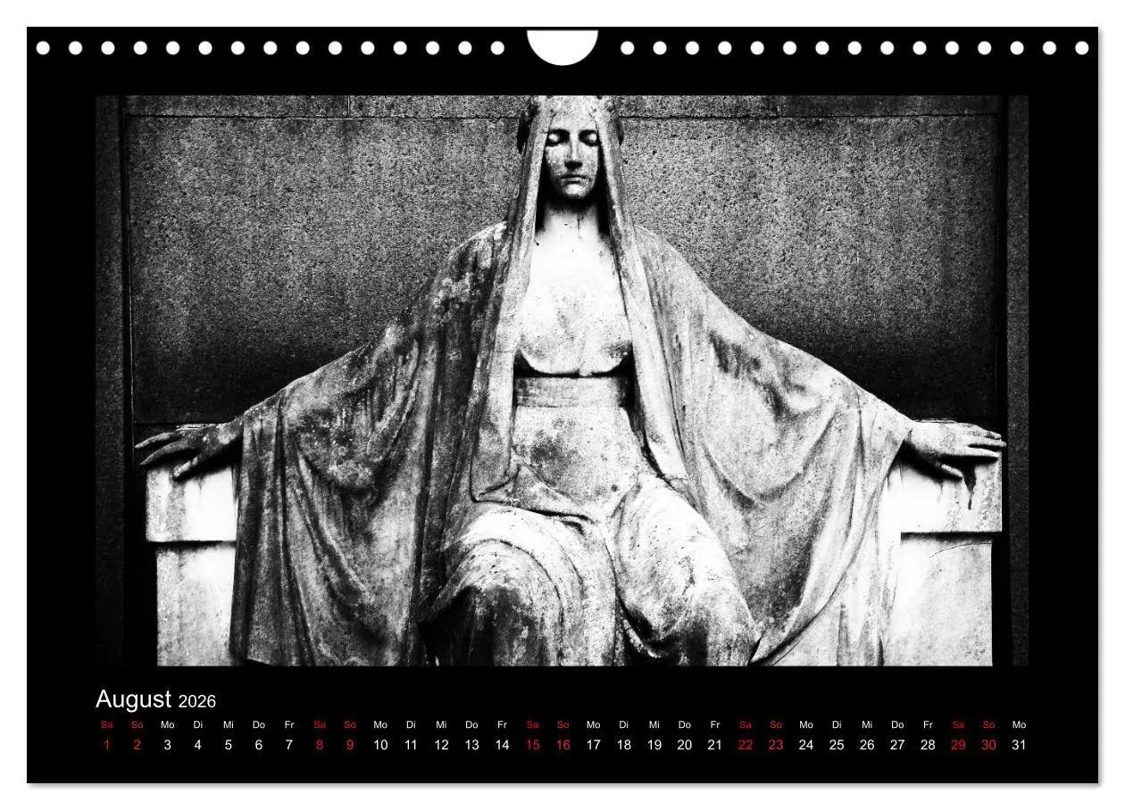 Bild: 9783516156515 | Die Engel von Melaten (Wandkalender 2026 DIN A4 quer), CALVENDO...